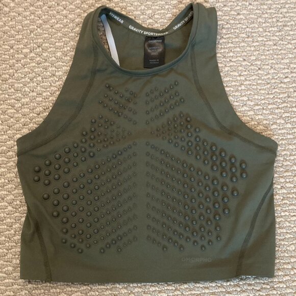 Omorpho G-Crop 1st edition weighted sports bra, sz. S